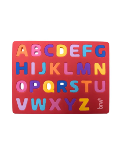 Alfabeto de Encaixe com 26 Peças Brw