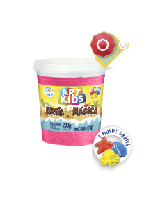 Areia Mágica 200g Rosa Maravilha Acrilex