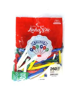 Bexiga Pic 260 Sortido pacote c/ 25 un Pic Pic