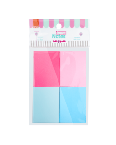 Bloco Adesivo 38mm x 51mm 4 Cores Tutti Frutti BRW