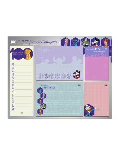 Bloco Anotação 5 Tamanhos Disney Dac