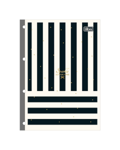 Bloco Universitário 4 Furos West Village 80 Folhas Tilibra