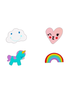 Borracha Mini Dreams Tilibra - Pote c/20 un