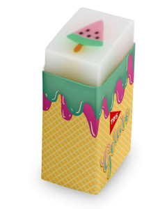 Borracha Tris Sorvete Gelato Sortido