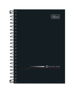 Caderneta Capa Flexível 1/8 Organizer 160 fls Tilibra