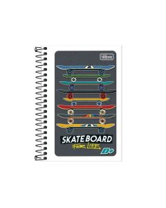 Caderneta Espiral  Flexivel 1/8 Pepper 48 Folhas Tilibra D+ Sortido