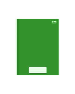 Caderno 1/4 Capa Dura Brochura 96 fls Pepper Verde Tilibra