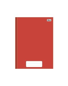 Caderno 1/4 Capa Dura Brochura 96 fls Pepper Vermelho Tilibra