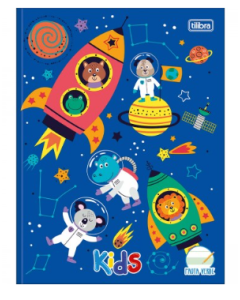 Caderno Brochura de Caligrafia Pauta Verde Tilibra Preto