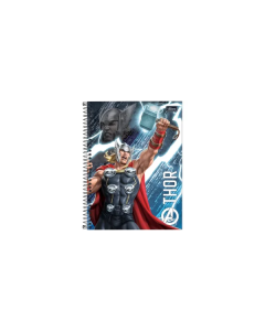 Caderno Universitário 10 Matérias Avengers 160 fls Tilibra AM