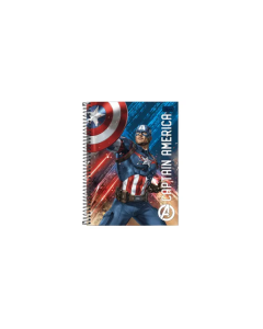 Caderno Universitário 10 Matérias Avengers 160 fls Tilibra AZ