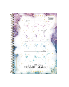 Caderno Universitário 10 Matérias Magic 160 fls Tilibra VD