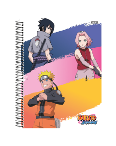 Caderno Universitário 10 Matérias Naruto 160 fls S.Domigos BR