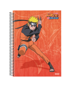 Caderno Universitário 10 Matérias Naruto 160 fls S.Domigos VM