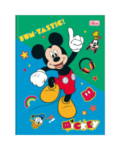 Caderno Universitário Brochura Mickey 80 fls Tilibra AM