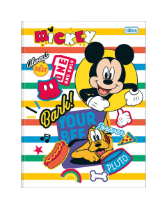 Caderno Universitário Brochura Mickey 80 fls Tilibra BR