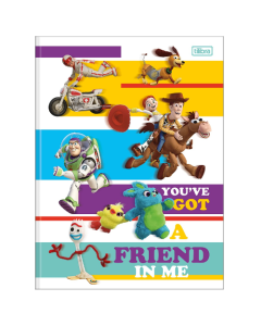 Caderno Universitário Brochura Toy Story 80 fls Tilibra VM