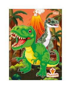 Caderno Universitário Brochura Raptor 80 fls Tilibra VM