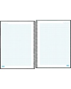 Caderno Universitário Quadriculado Zip Preto Tilibra 48 Fls
