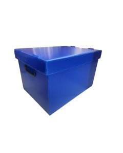 Caixa Organizadora Grande Azul Golden Kraft