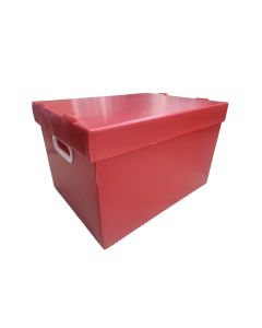 Caixa Organizadora Grande Vermelho Golden Kraft