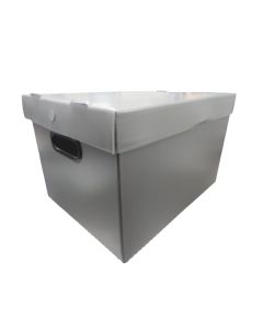 Caixa Organizadora Pequena Prata Golden Kraft