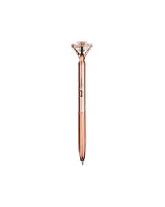 Caneta Esferográfica BRW Metálica Diamond Cores Sortidas