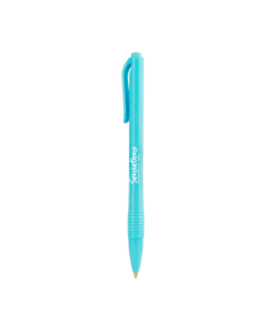 Caneta Esferográfica Clic 0.7mm Azul Claro Perfumada Menta Newpen