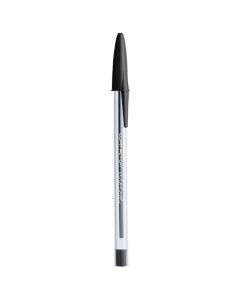 Caneta Esferográfica Compactor Economic 1.0 mm Preta