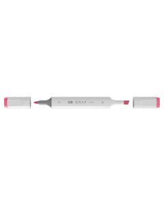 Caneta Hidrográfica Cis Graf Duo Rose Red nº3
