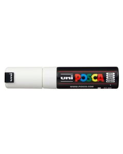 Caneta Posca PC-8K Branca Uni-ball