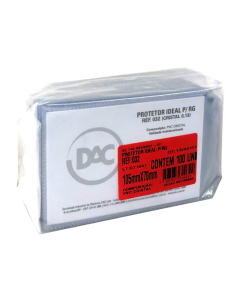 Capa Transparente para Carteira de Habilitação 70mm x 105mm DAC Pacote c/100 un