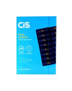 Carbono Filme Azul caixa c/ 100 fls Cis