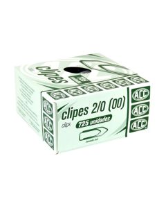 Clipes Galvanizado 2/0 ACC CX 725 un