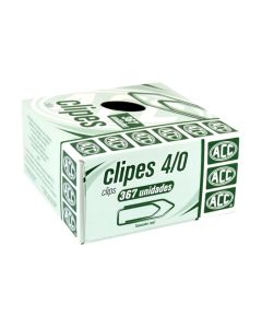 Clipes Galvanizado 4/0 ACC CX 367 un