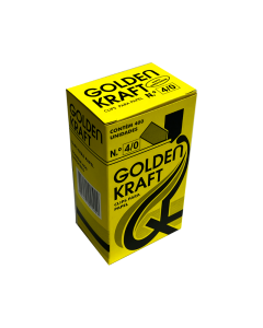 Clipes Galvanizado N°4/0 Golden Kraft 1 CX 400 un