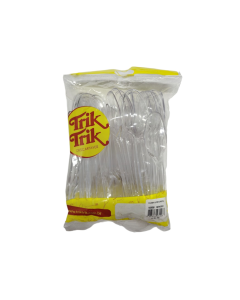 Colher Super Cristal Trik Trik - Pt c/50 Un