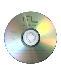 DVD-R Gravável 4.7 GB 16x 120 min Multilaser