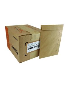 Envelope 125x176 Kraft Natural 80g Scrity - Caixa c/ 250 un