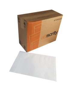 Envelope 240x340 A4 Branco 90g Scrity Caixa c/ 250 un