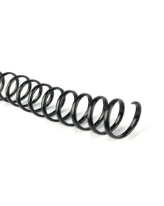 Espiral Plástico 17mm Preto Mares PT c/100 un