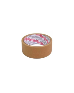 Fita Adesiva Crepe 36mm x 10m Marrom Adelbras