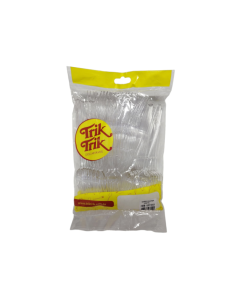 Garfo Super Cristal Trik Trik - Pt c/50 Un