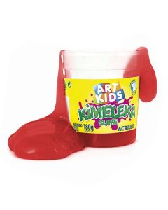 Kimeleka Slime 180g Vermelho Acrilex