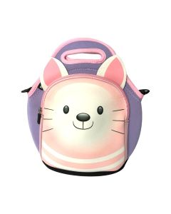 Lancheira Zoo Neoprene Gato Maxprint