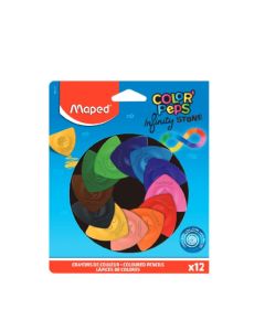 Lápis de Cor 12 Cores Infinity Triangular Stone Maped