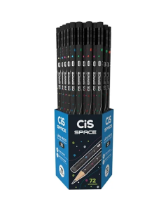 lapis Preto 2B Cis Space PT c/ 72 un