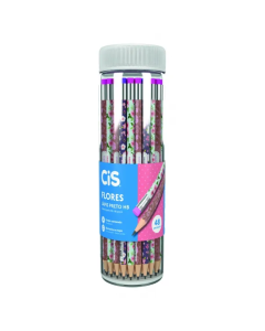 Lápis Preto HB Flores Cis Pt c/ 48 un