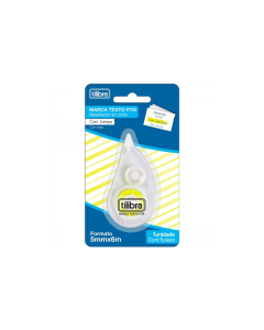 Marca Texto em Fita 5mm x 6m Tilibra Amarelo
