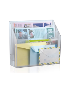 Organizador Triplo Office Cristal Waleu